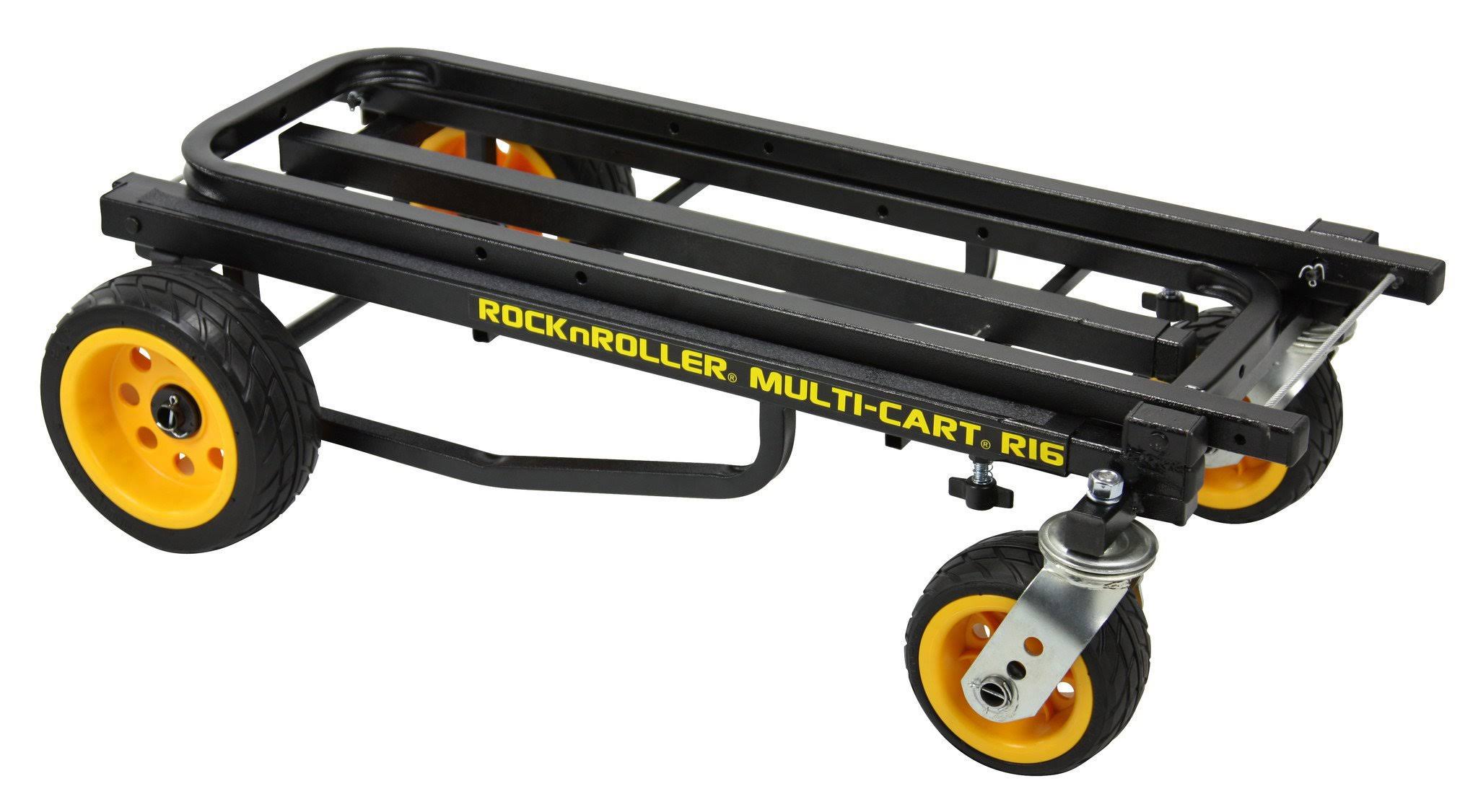 Rock N Roller R16RT Ground Glider Multi-Cart, Black