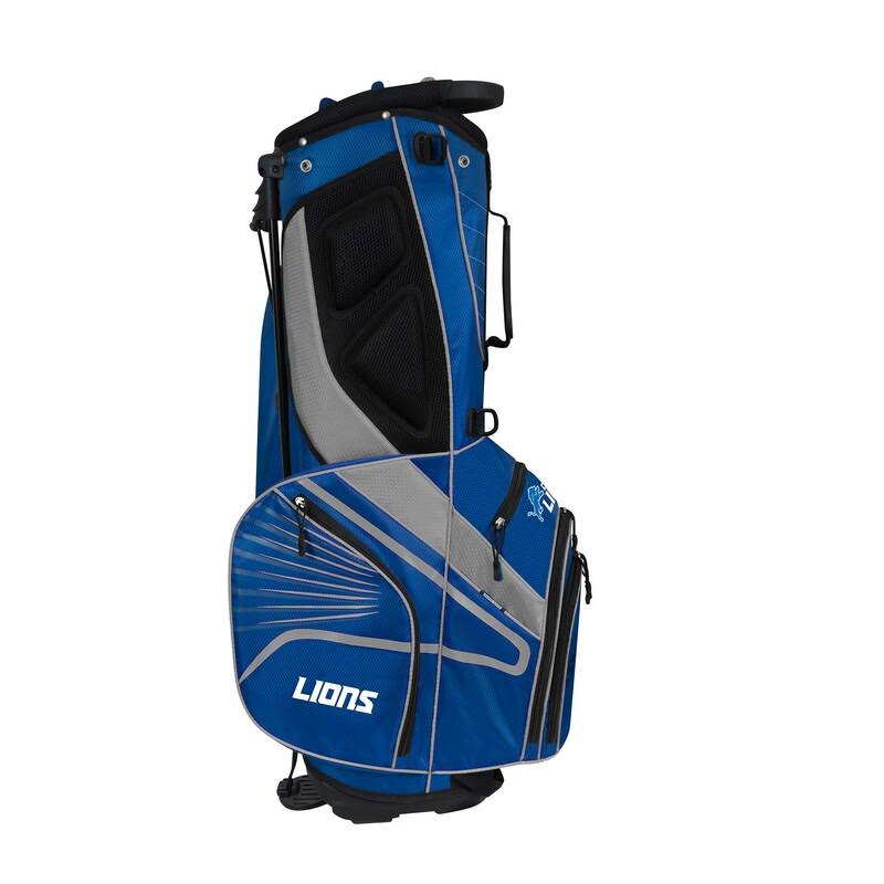NFL Detroit Lions Gridiron III Stand Golf Bag