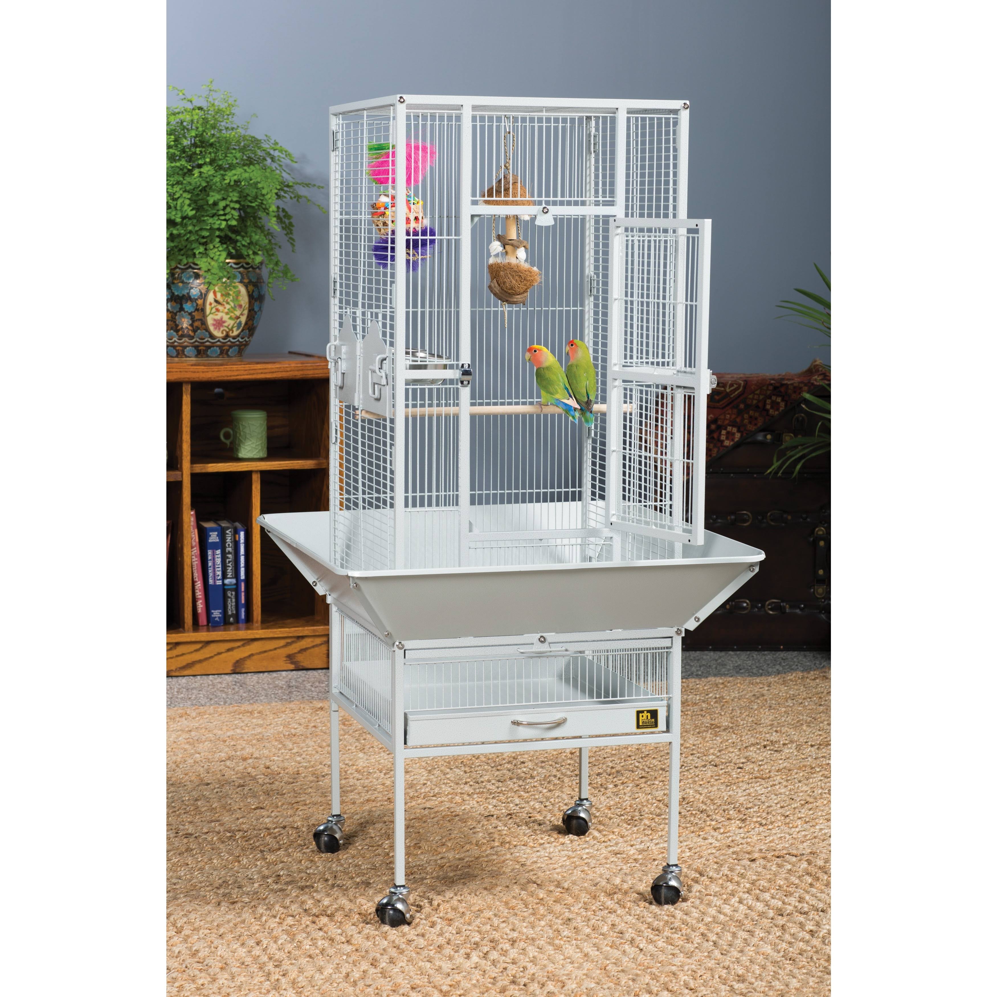 Prevue Pet Products Park Plaza Bird Cage Pewter