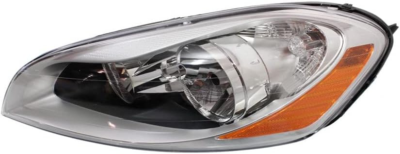 For Volvo XC60 Headlight Assembly 2010 11 12 2013 Driver and Passenger Side Pair/Set | Halogen | VO2502130 + VO2503130 | 313954703 + 313954711