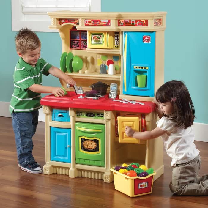 Step2 Lifestyle Custom Kitchen Playset for Kids - Durable Cooking