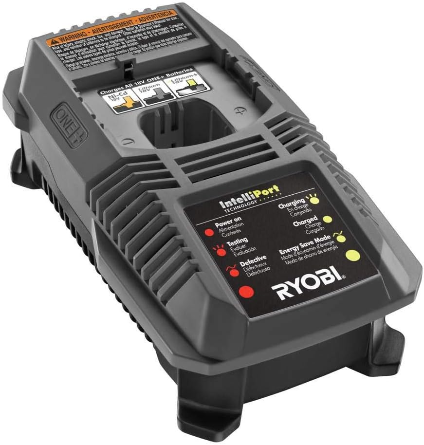 RYOBI 18-Volt ONE+ Lithium-Ion Cordless 4.5 Gal. DEVOUR Debris Sweeper Kit with (1) 1.5 Ah Battery and 18-Volt Charger