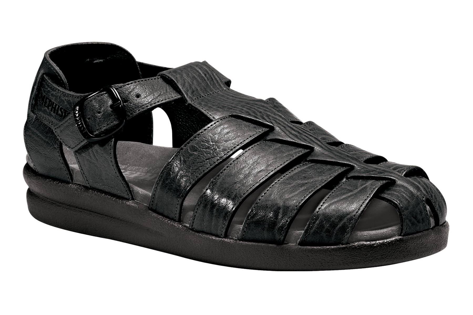 Men&s Mephisto Sam - Black Grain Leather Size 8