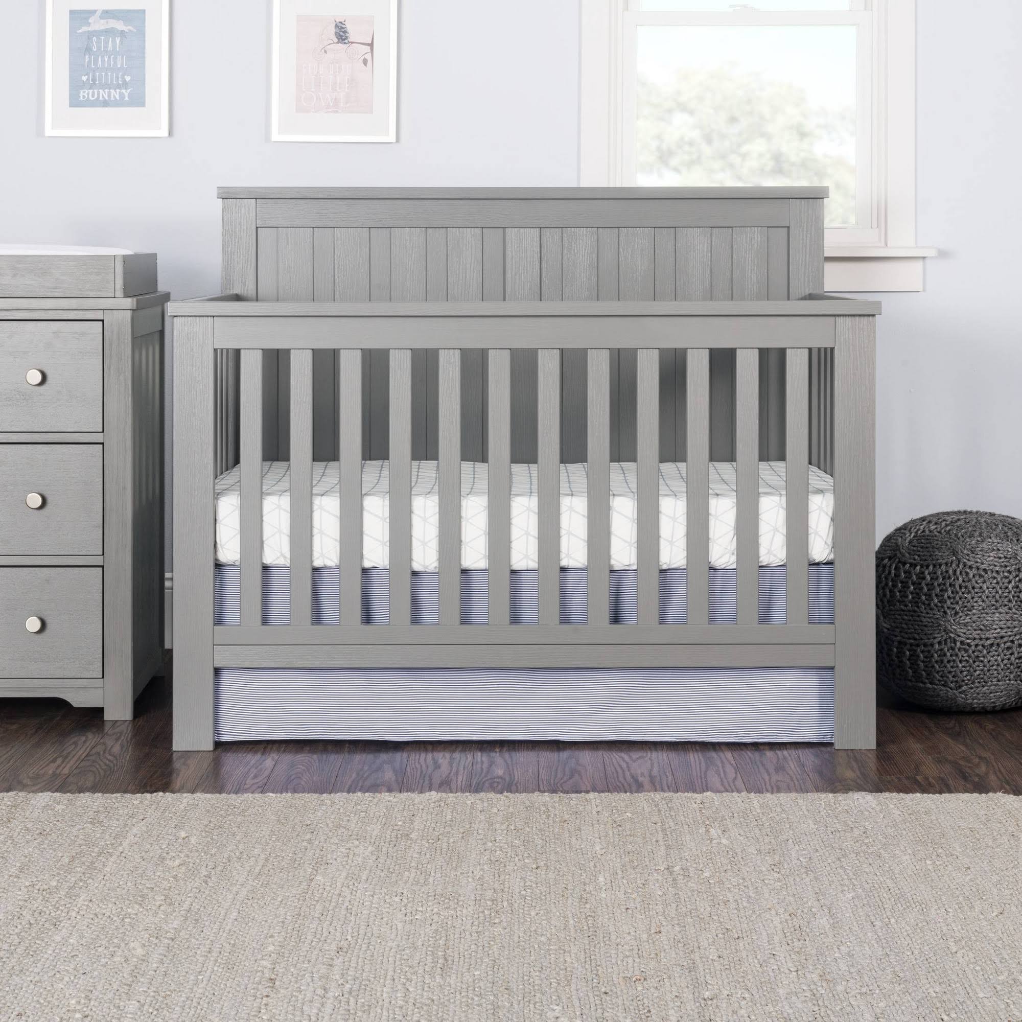 Child Craft Calder 4-in-1 Convertible Crib - Brushed Pebble