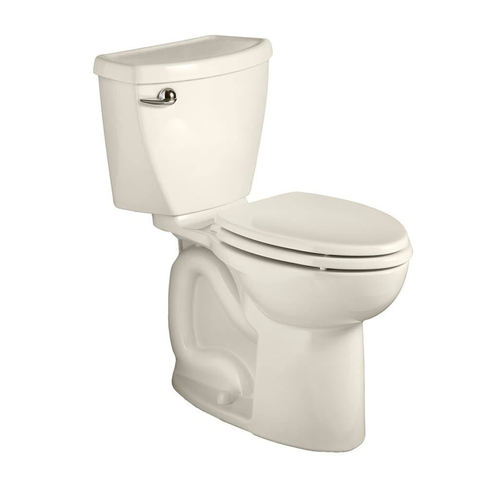 American Standard 270BB101.222 Cadet 3 Powerwash Right Height 10 in. Rough 2-Piece 1.28 GPF Round Toilet in Linen