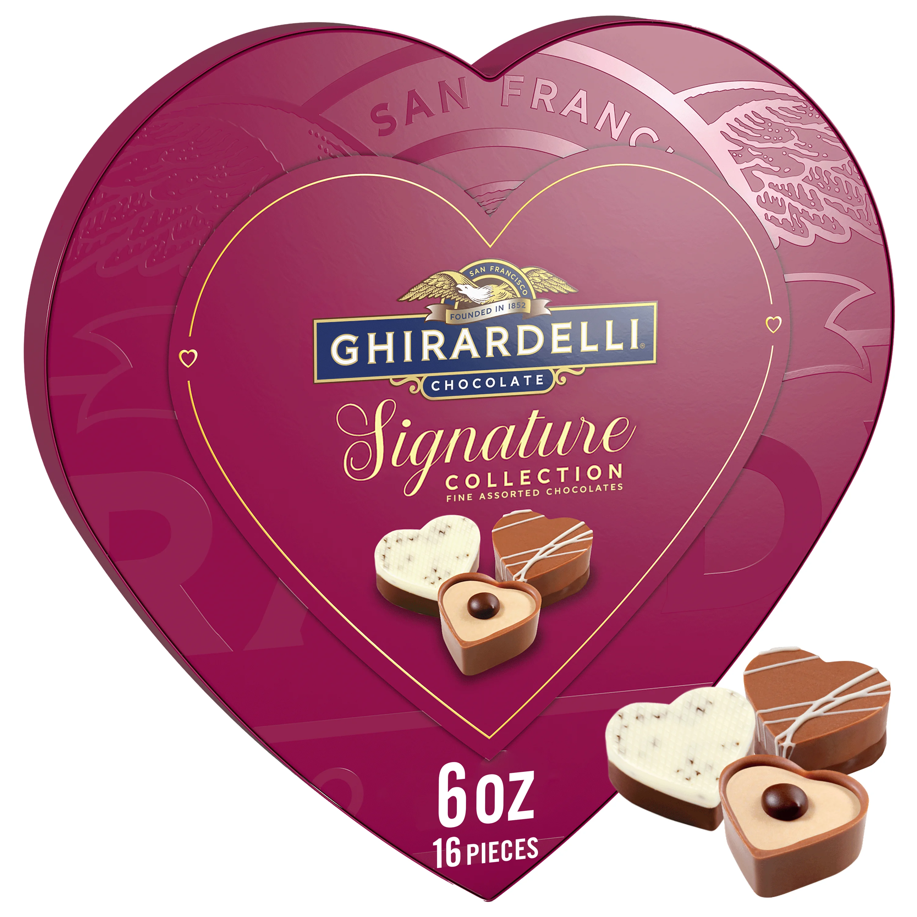 GHIRARDELLI Sweet Hearts Premium Chocolate Truffle Assortment Gift, 6 Oz - Curated Treasures Market