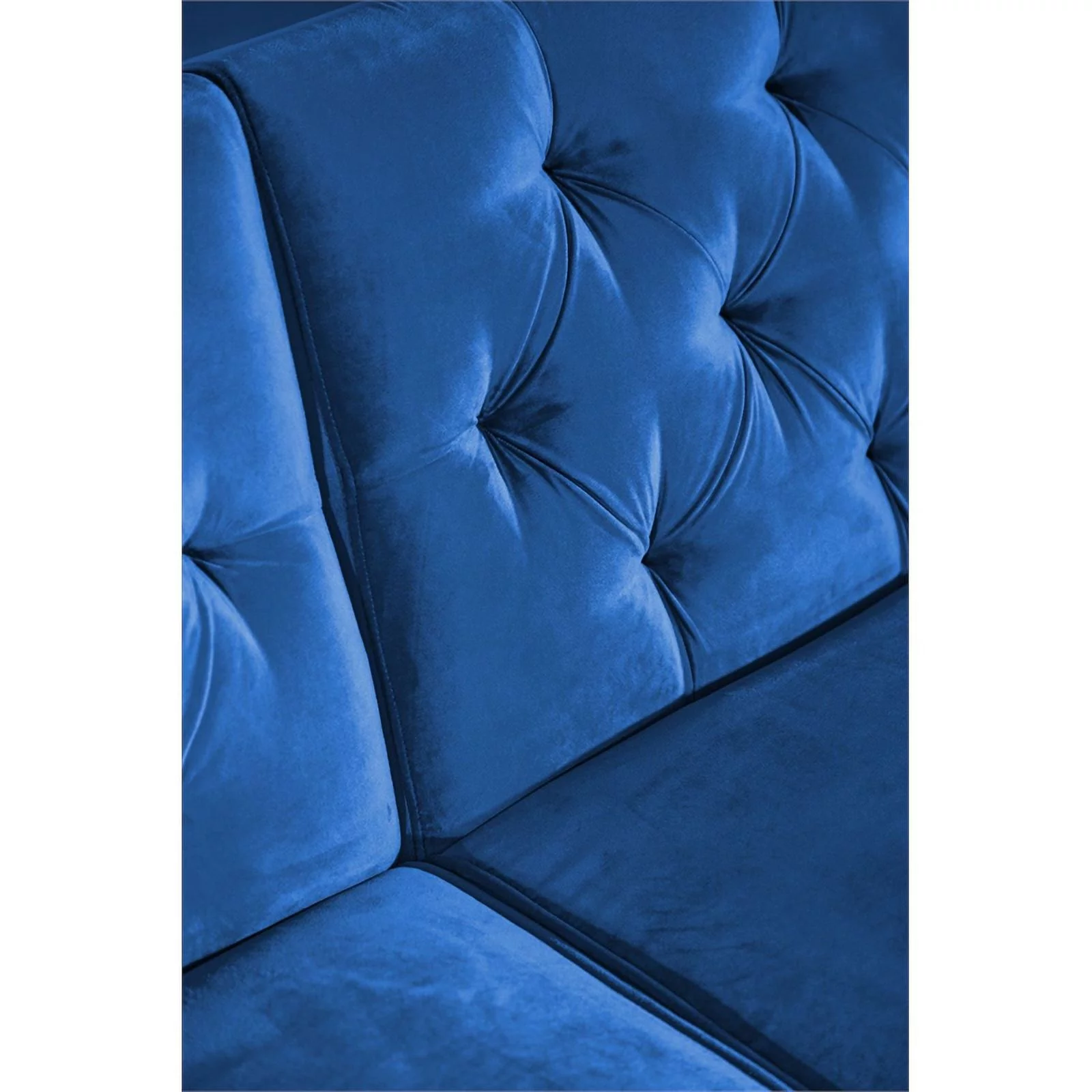 87.8'' Convertible Blue Velvet Sofa Bed Sleeper