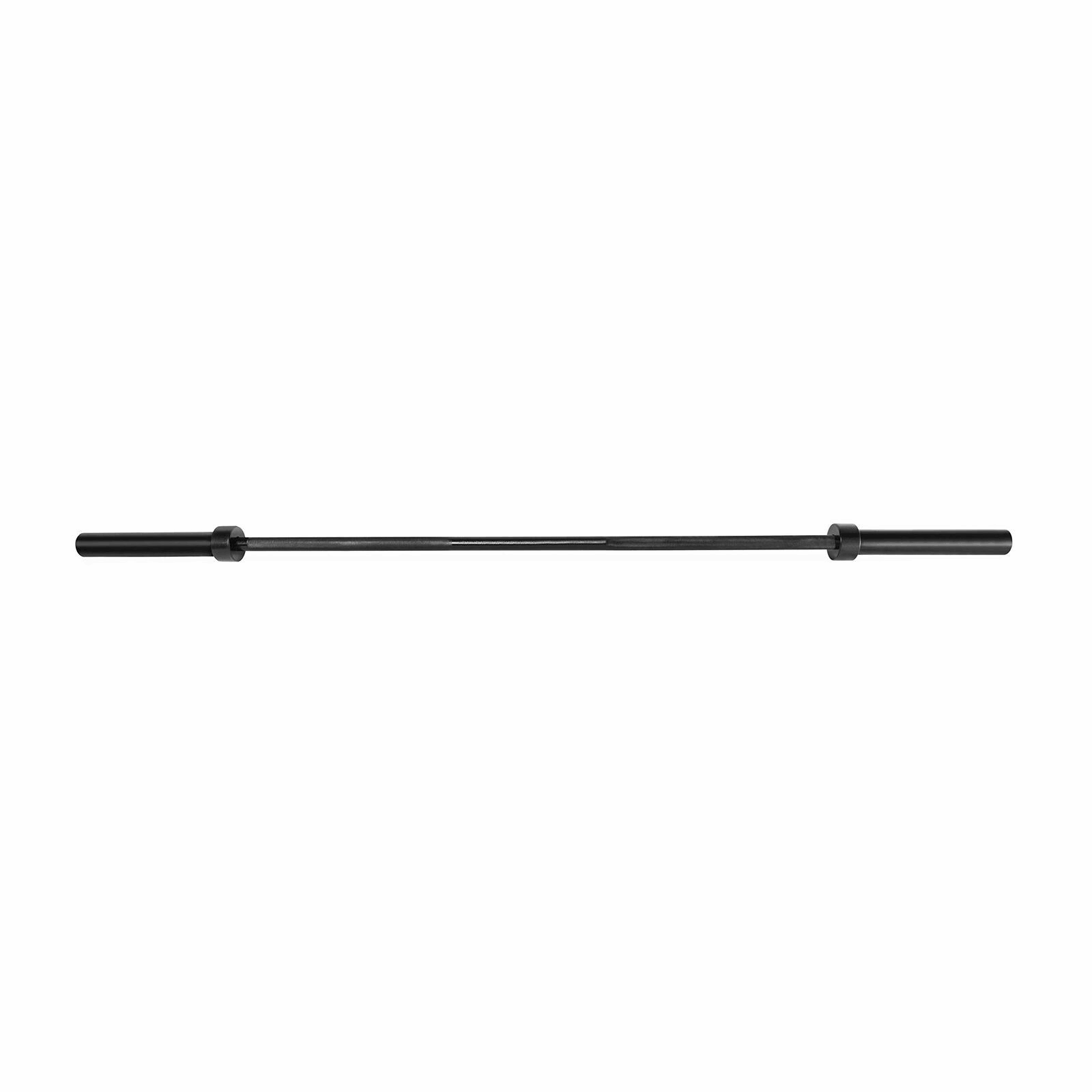 Cap Barbell 2-Inch Olympic 6 ft Weight Bar, Black