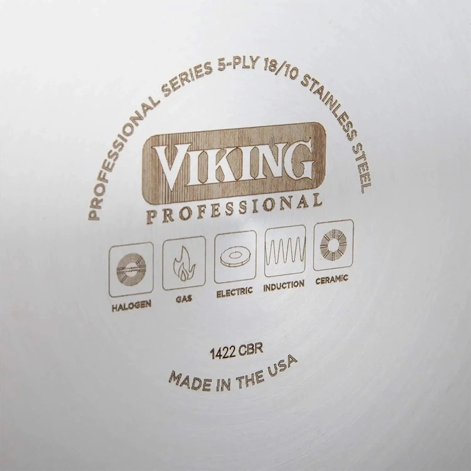 Viking Professional 5-Ply Stainless Steel Cookware Set  10 Piece
