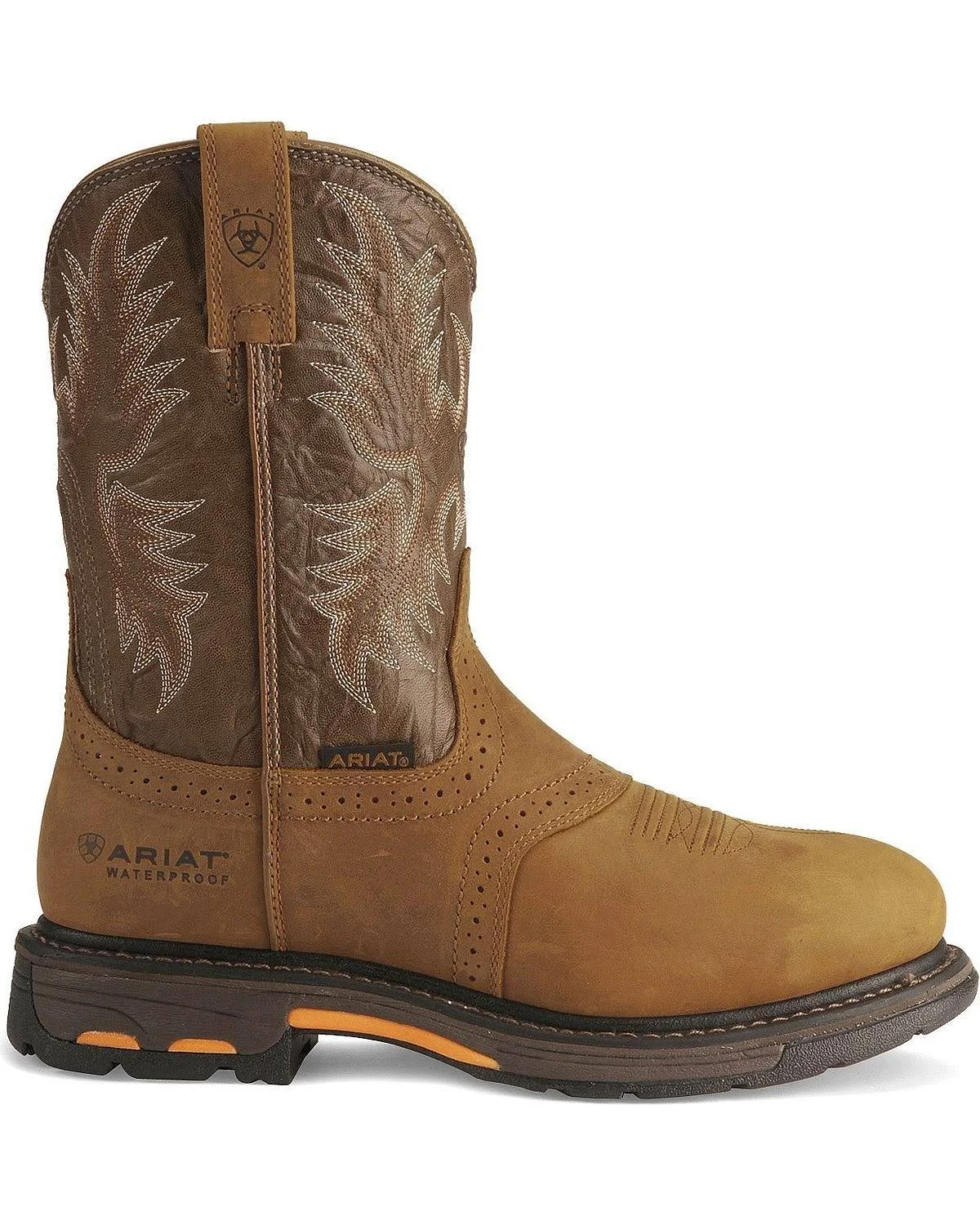 Ariat Workhog Pull-On H2O 7.5 Men&s Bark