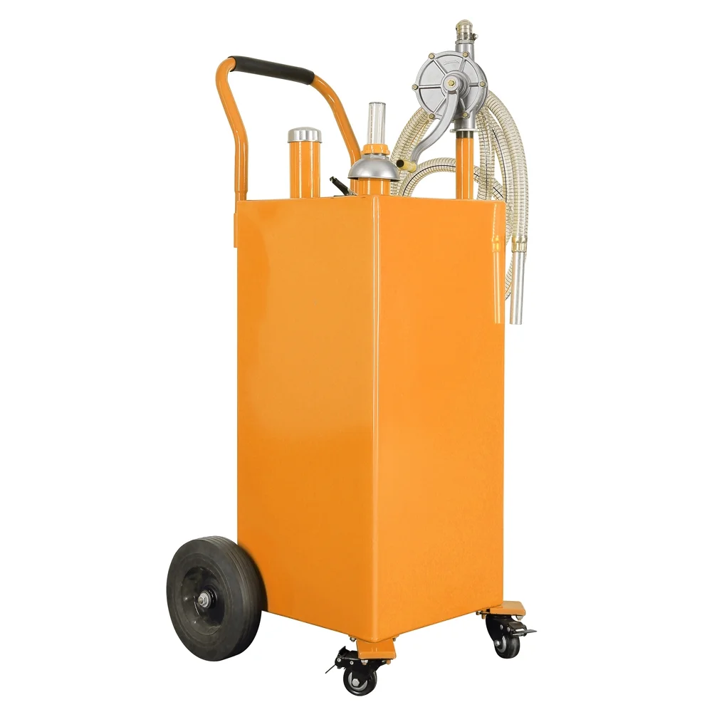 Winado 35 Gallon Fuel Transfer Tank, Portable Gas Caddy Fuel Storage Tank, for ATVs Cars Mower - Curated Treasures Market