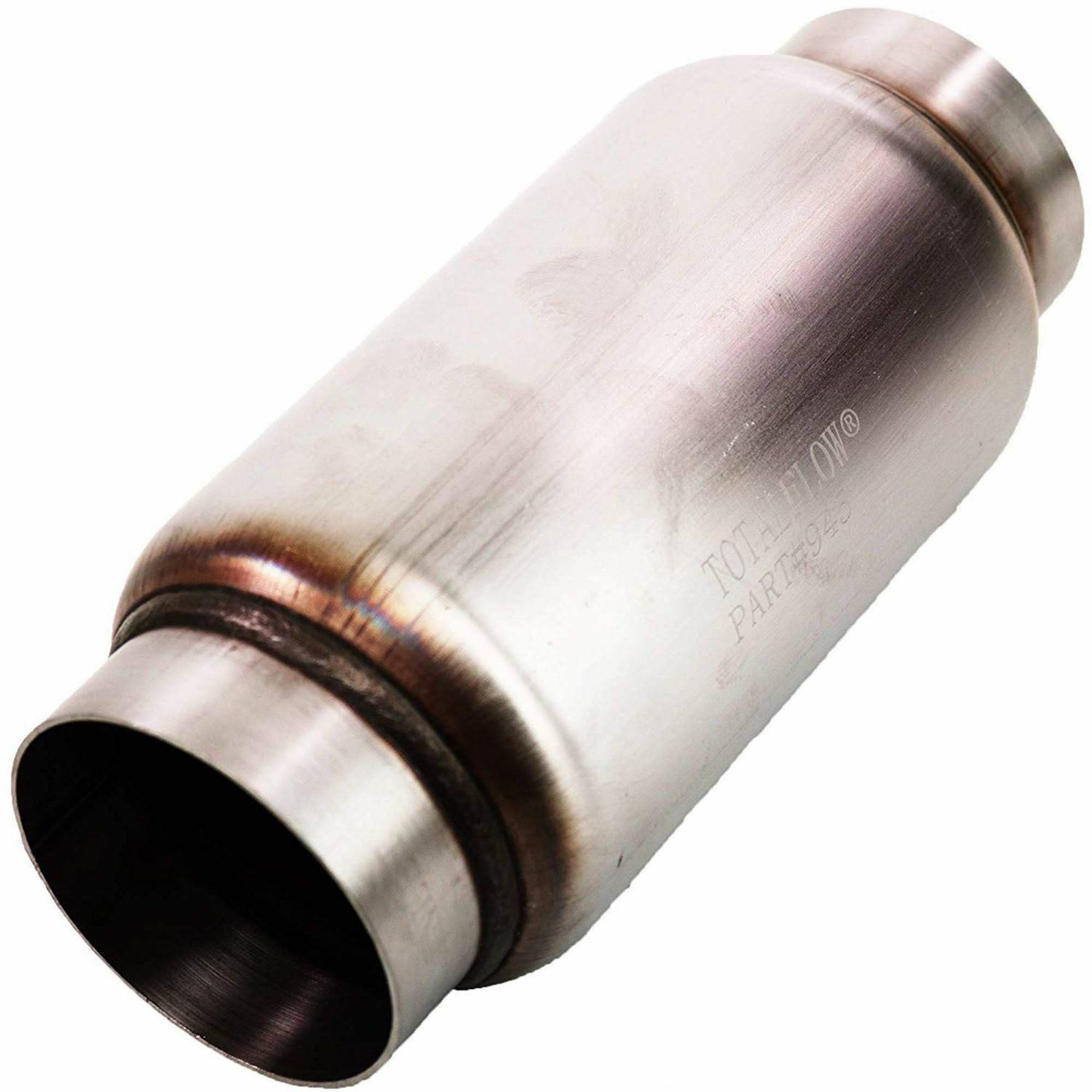 TOTALFLOW 947 Universal Race Exhaust Muffler - 4 inch ID | 4 inch OD - Megean