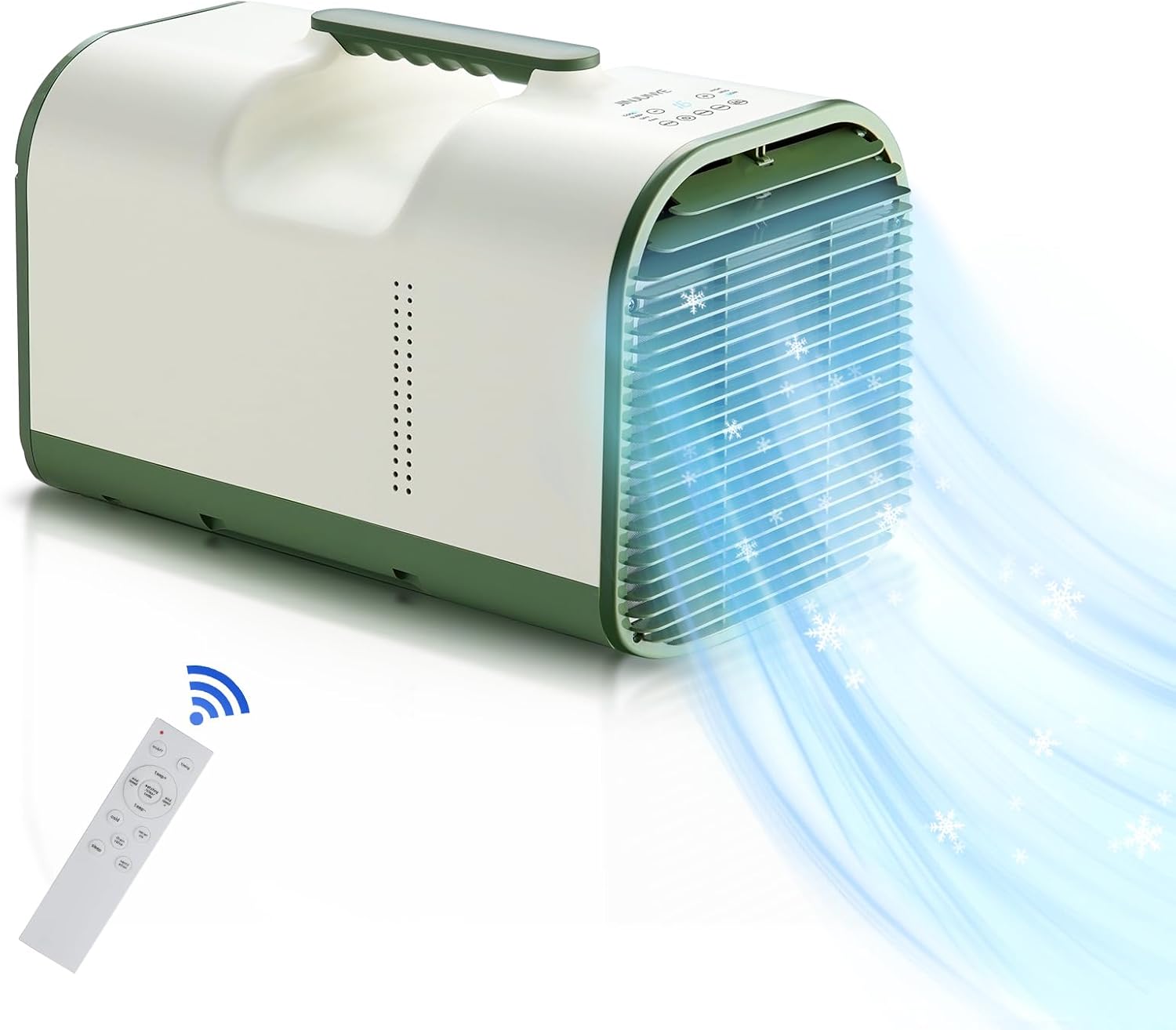 Portable Air Conditioner, 4095BTU, 420W Outdoor Indoor Air Conditioner, 4 in 1 Tent Air Conditioner for Tent, Camping, Car, RV, Truck, Bedroom, Office