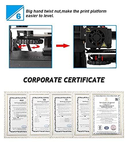 Creality Ender 3 V3 SE 3D Printer, 250mm/s Printing Speed, Sprite Direct Extruder CR Touch Auto Leveling Auto Z Offset Color Screen 220x220x250mm