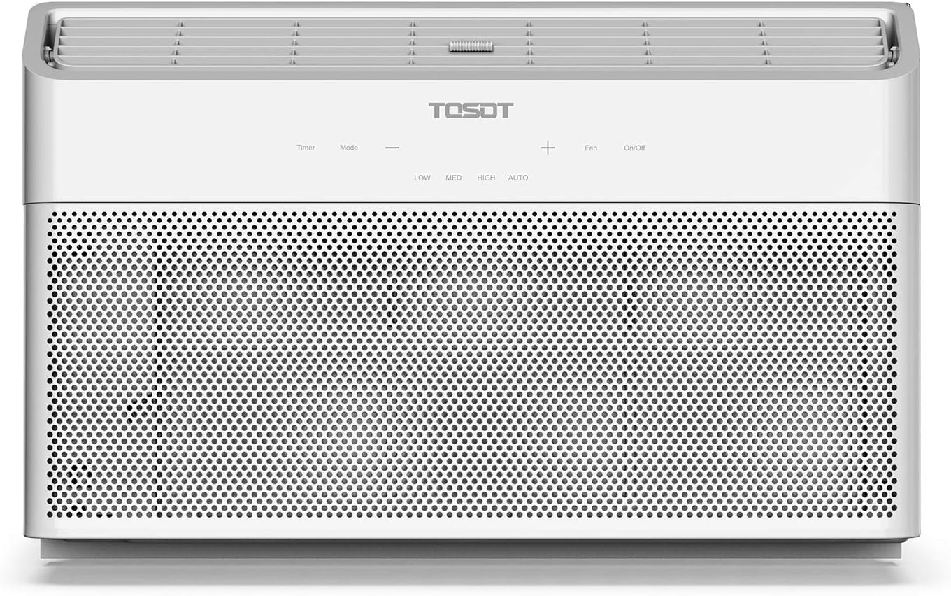 TOSOT 8,000 BTU Window Air Conditioner - Quiet Operation, Energy Star, and Remote Control- Window Mounting AC Unit Fast Cooling for Spaces up to 350 sq. ft. Tranquility Series