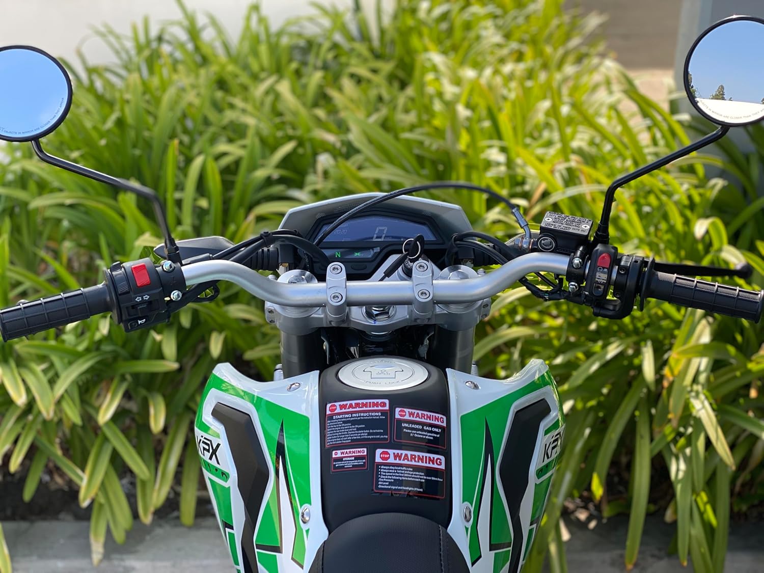 Motorcycle LIFAN KPX 250CC Dual Sport Enduro KLX ON Road and Off Road Motocross Dirt Bike Stree Legal 20HP - Blue