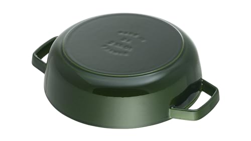 STAUB 40511-478-0 Cast Iron Chistera 28 cm Basil Green