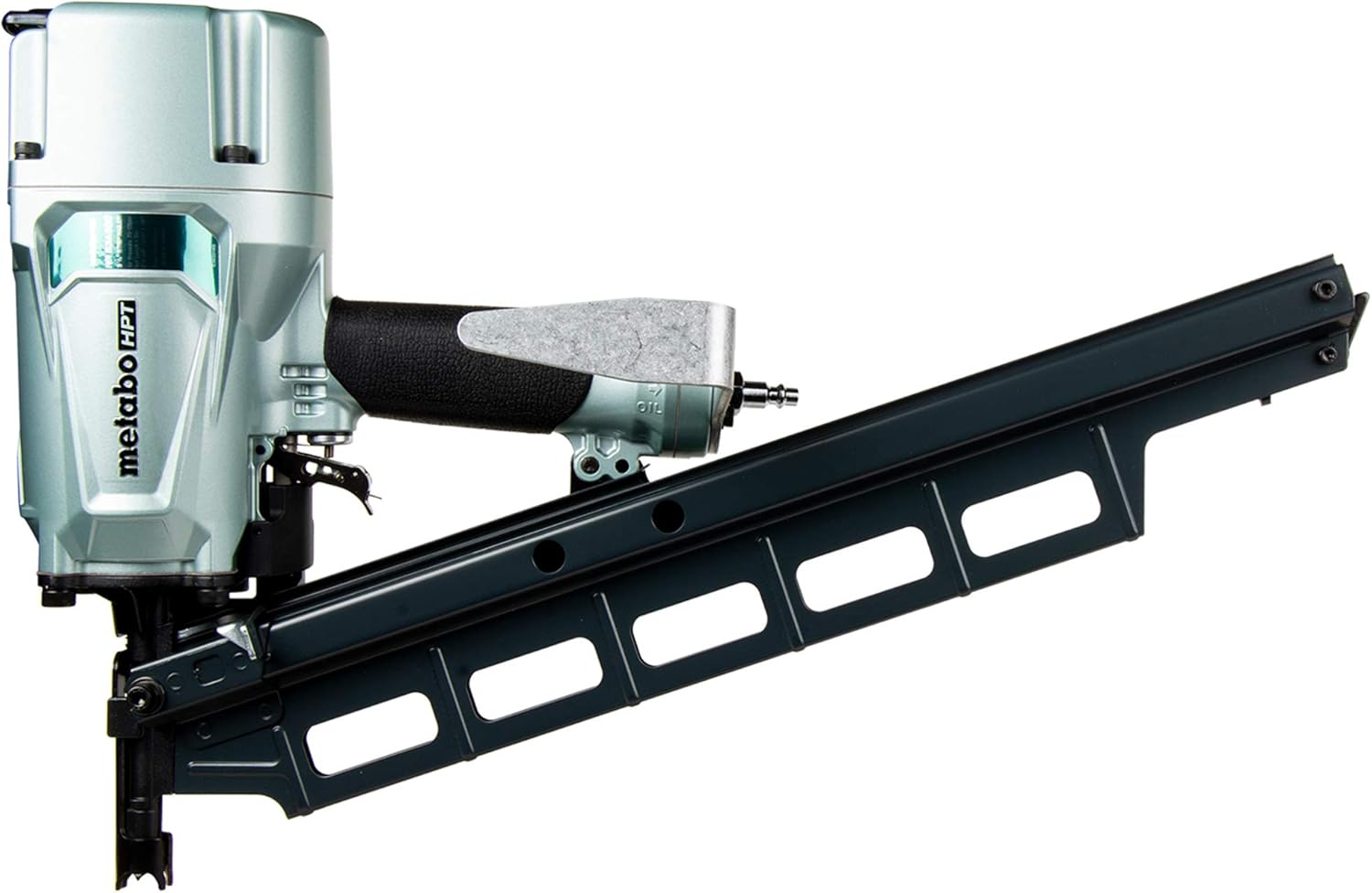 Metabo HPT Framing Nailer, Pneumatic, 2-Inch up to 3-1/4-Inch Plastic Collated Full Head Framing Nails, 21 Degree Magazine, 5-Year Warranty (NR83A5S)