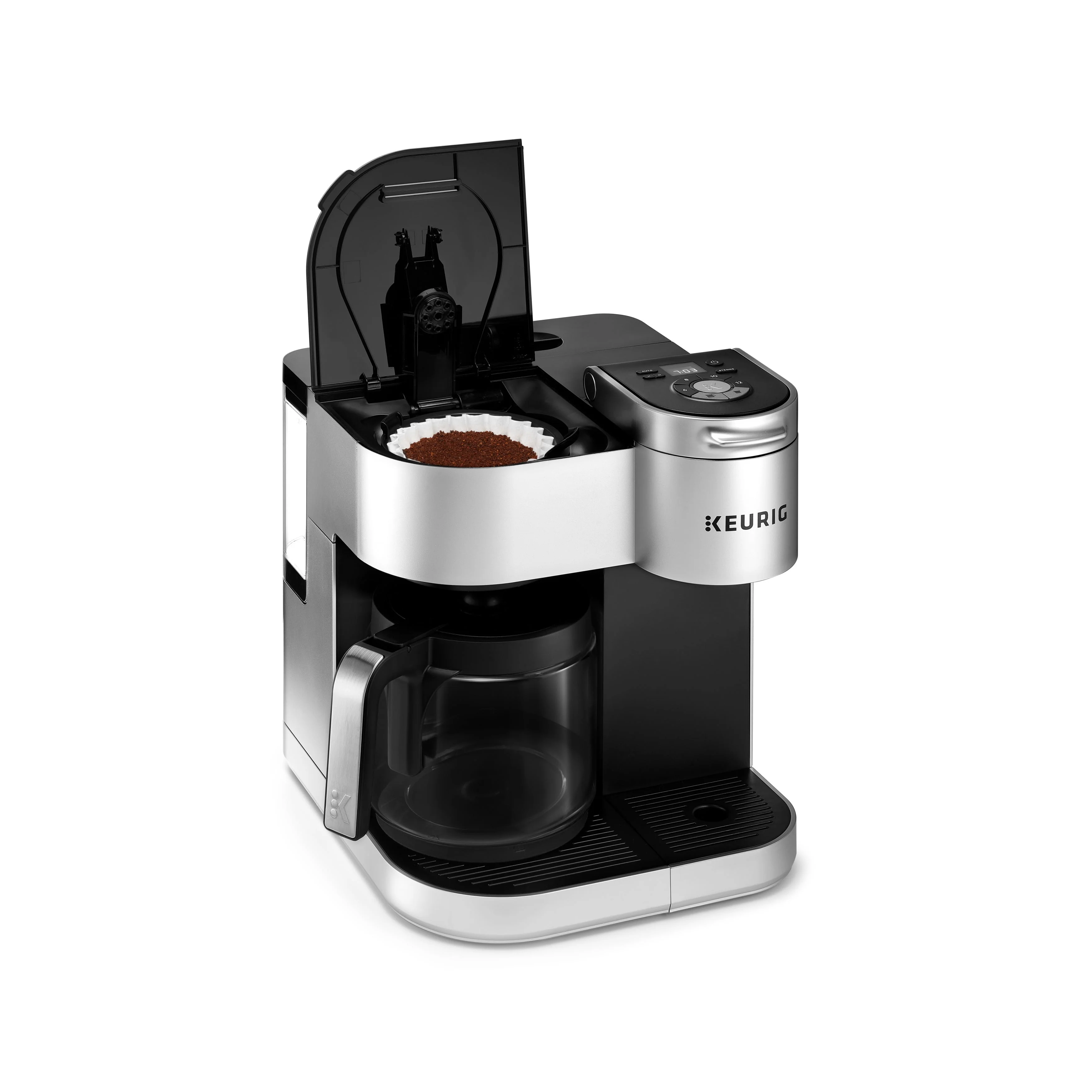 Keurig® K-Duo Special Edition Single Serve K-Cup Pod & Carafe Coffee Maker, Silver