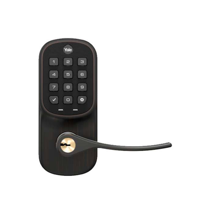 Yale Assure Keypad Lever Lock, Connected by August