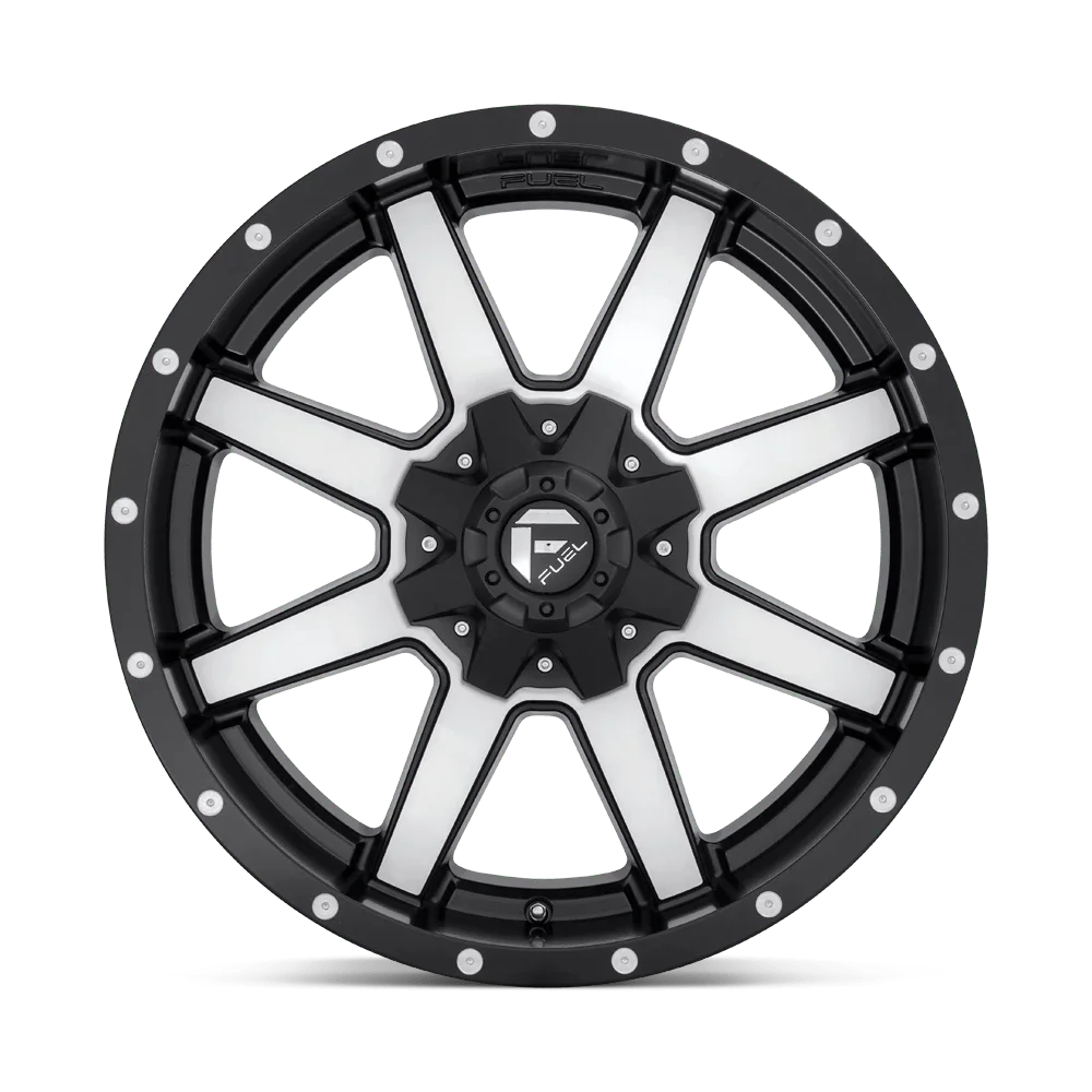 Fuel D537 Maverick 20X9 6X135/6X139.7 1Et 125.1Cb Matte Black Machined Wheel