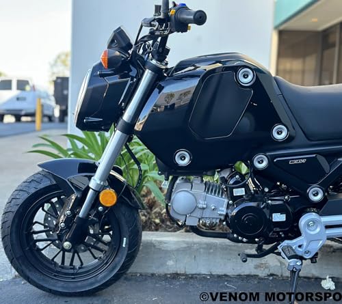 Vader Pro 125cc Motorcycle, Gen 3 X21RS Venom, Gas-Powered Street Bike for Adults, BD125-7 Mid-Size Motorcycle, 120/70-12 Tires, New TFT Digital Speedometer, New LED Headlight, Smooth Delivery Moto