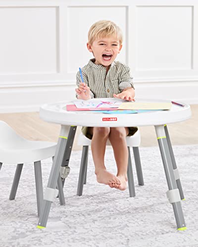 Skip Hop Baby Activity Center: Interactive Play Center with 3-Stage Grow-with-Me Functionality, 4mo+, Silver Lining Cloud