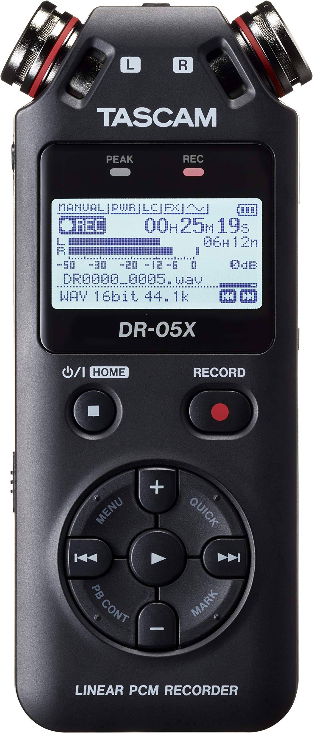 Tascam DR-05X Portable Audio Recorder