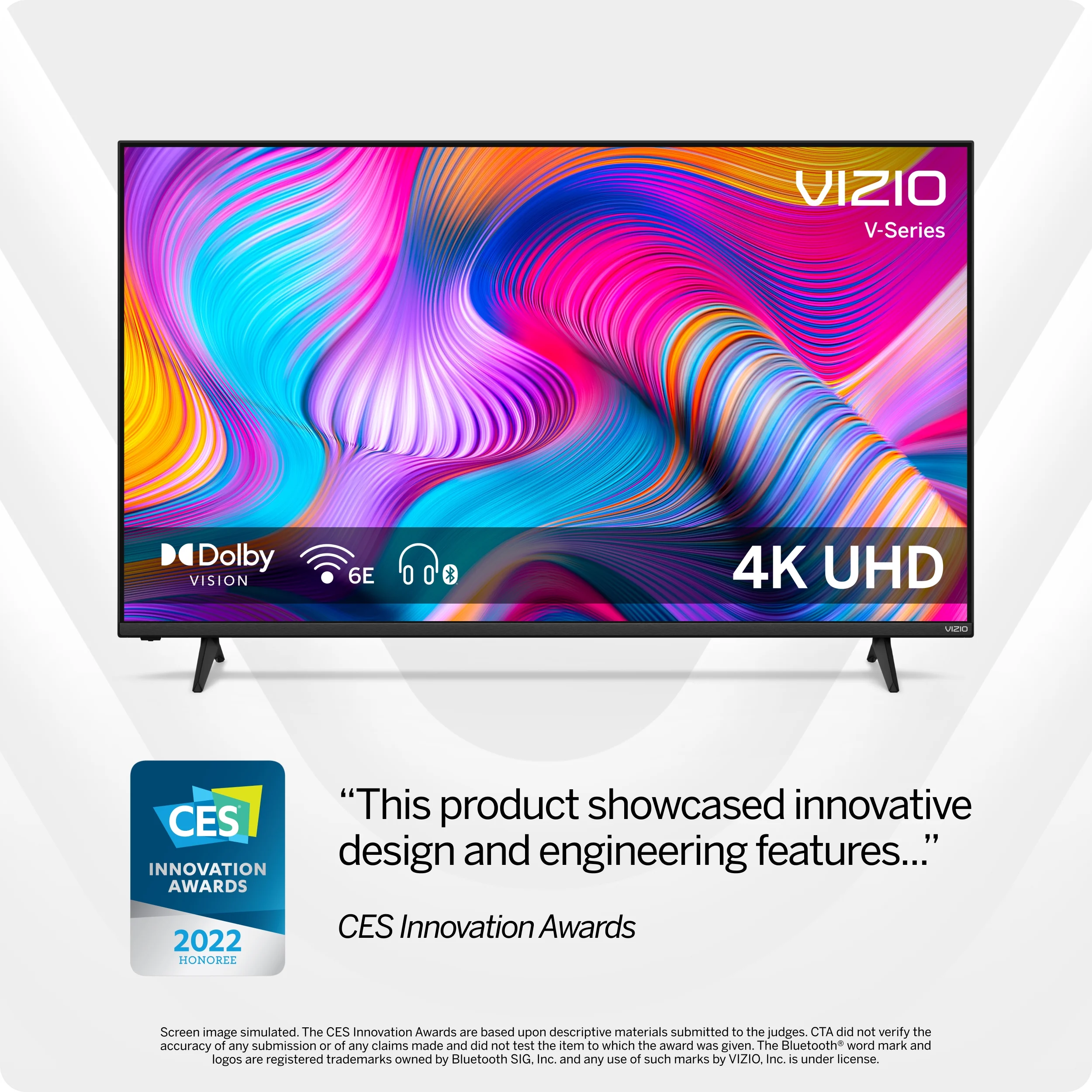 VIZIO 65" Class V-Series 4K LED HDR Smart TV 2023 V655M-K03