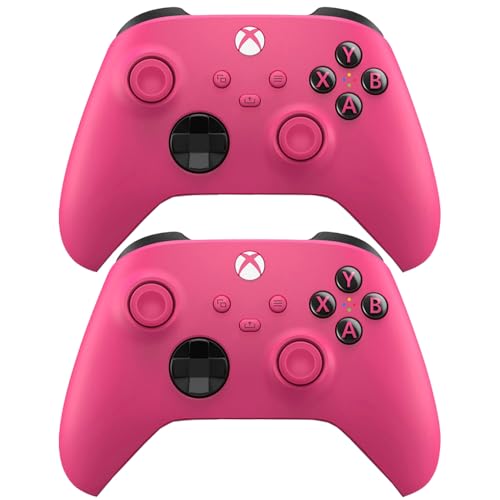 Microsoft QAU-00157 Xbox Wireless Gaming Dual Controller Bundle (Ghost Cipher Special Edition) for Xbox Series X|S, Xbox One, Windows PC, Android and iOS