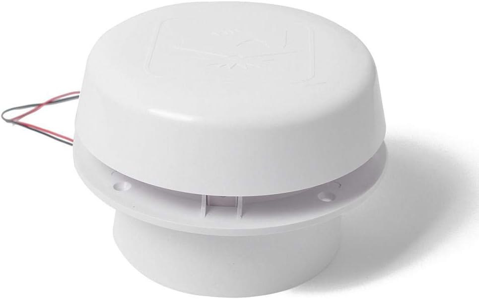 Exhaust Cooling Fan -- MASO Car 12V RV Motorhome Roof Vent Ventilation Cooling Exhaust Fan Noiseless Energy-saving for Homes Trailer Travel Caravan ——Exhaust Fan Shell(without indoor air vent)