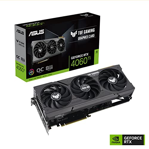 ASUS Dual GeForce RTX™ 5060 Ti 16GB GDDR7 OC Edition (PCIe 5.0, 16GB GDDR7, DLSS 4, HDMI 2.1b, DisplayPort 2.1b, 2.5-Slot Design, Axial-tech Fan Design, 0dB Technology, and More)