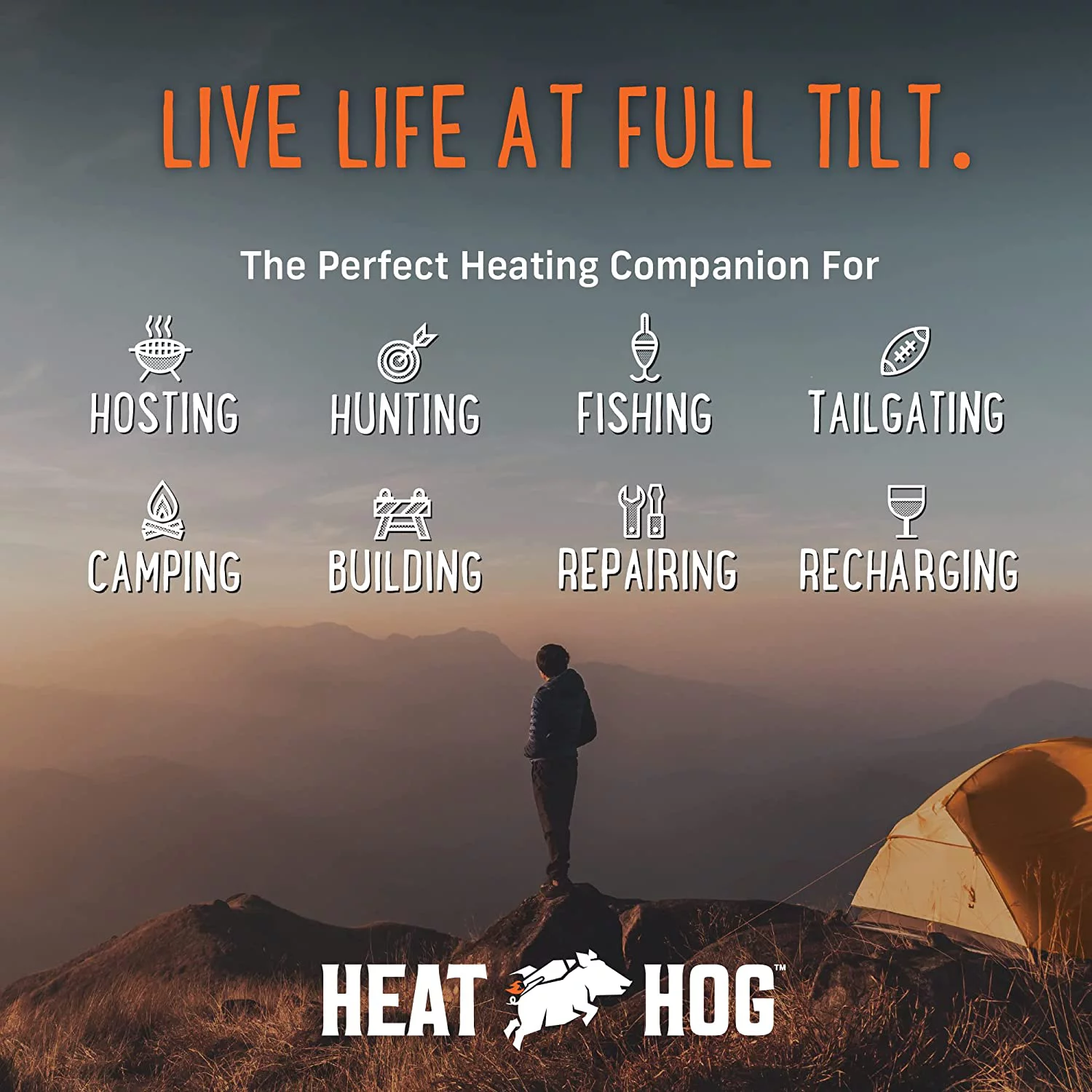 Heat Hog  18000 BTU Heat Hog LP Portable Heater