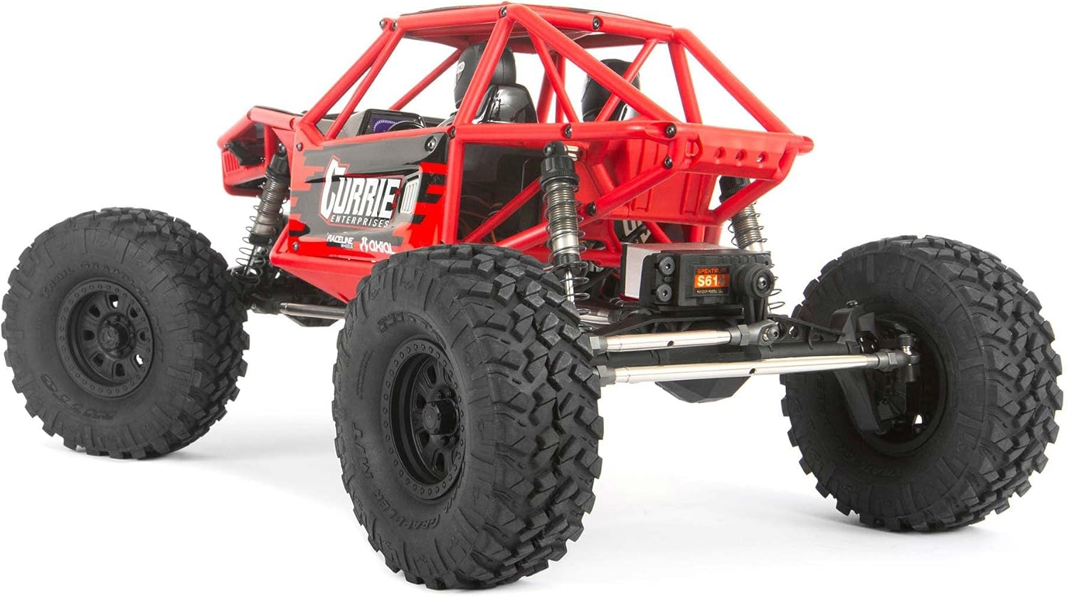 Axial RC Truck 1/10 Capra 1.9 4WS Unlimited Trail Buggy RTR (Batteries and Charger Not Included), Red, AXI03022T1