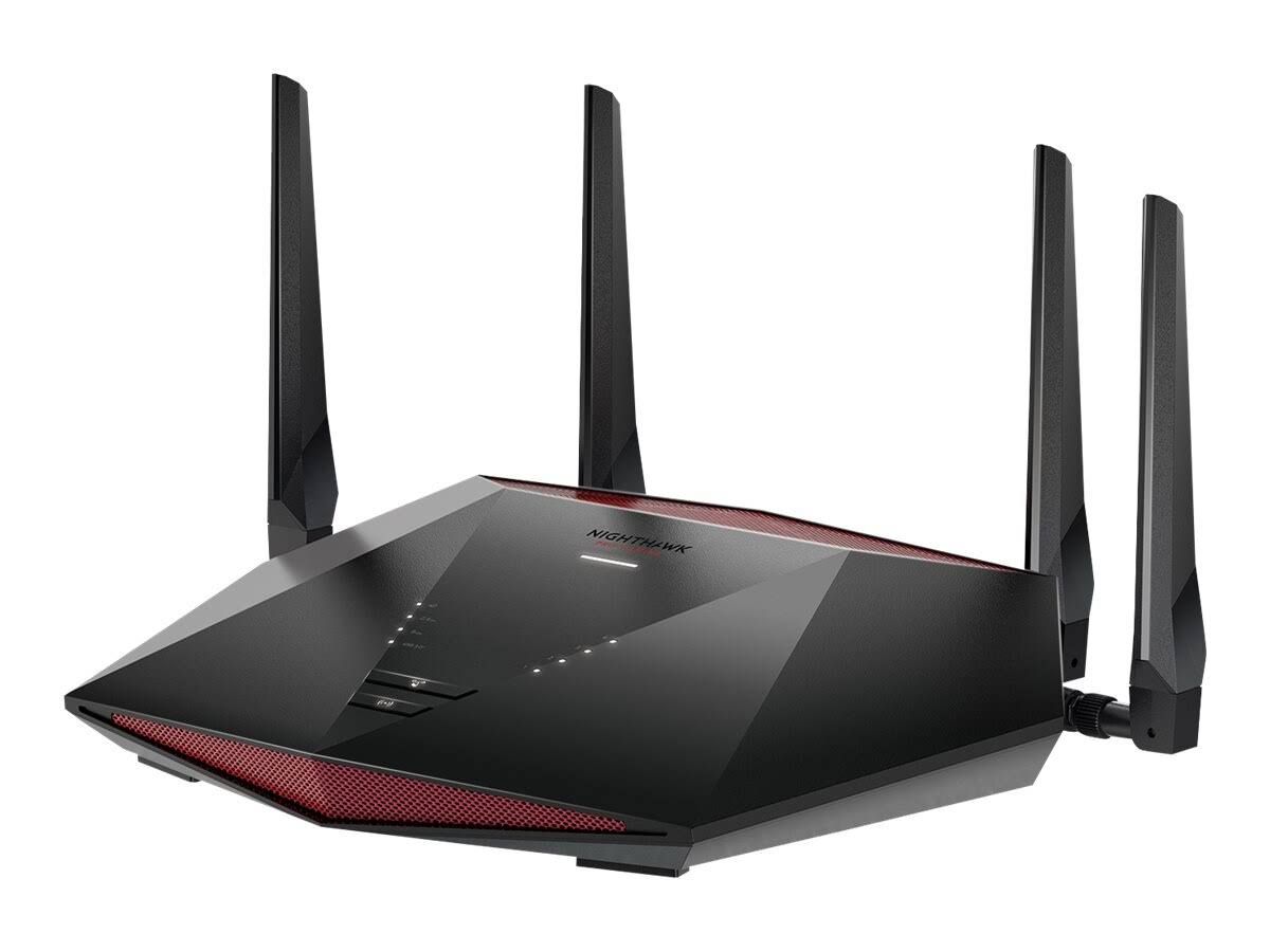 Netgear Nighthawk Pro Gaming XR1000 Wireless Router - 2.4 GHz / 5 GHz - Gigabit Ethernet - 802.11b/a/g/n/ac/ax