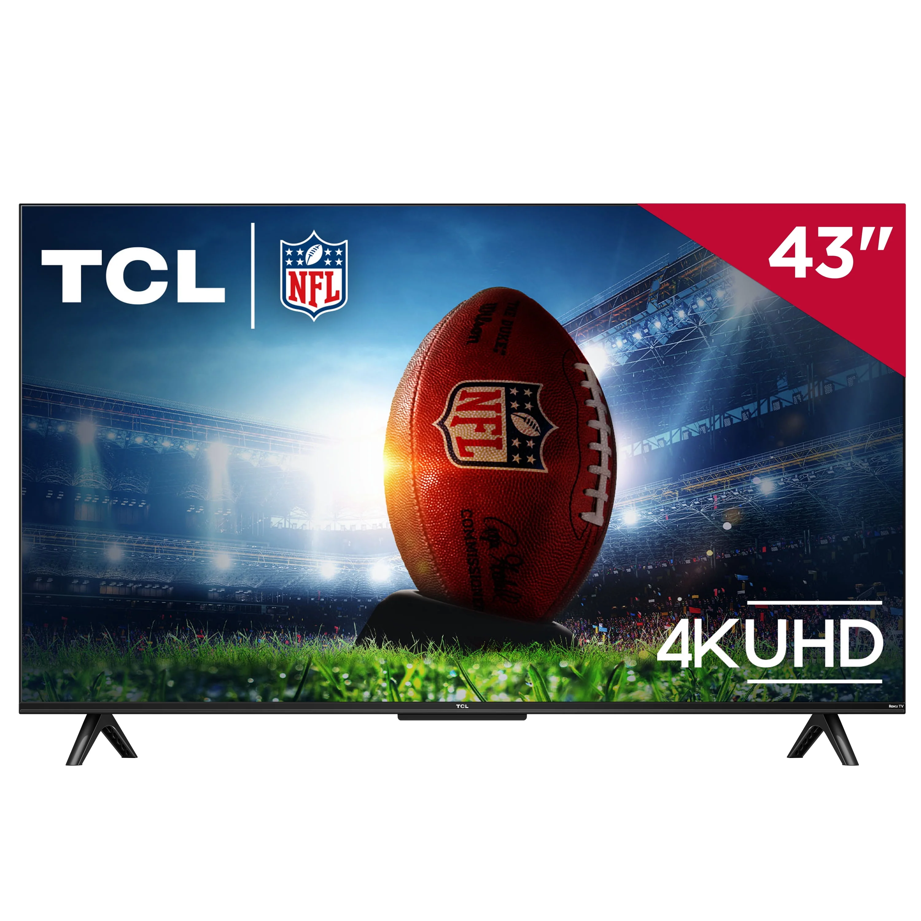 TCL 43 Class 4-Series 4K UHD HDR Smart Roku TV - 43S451