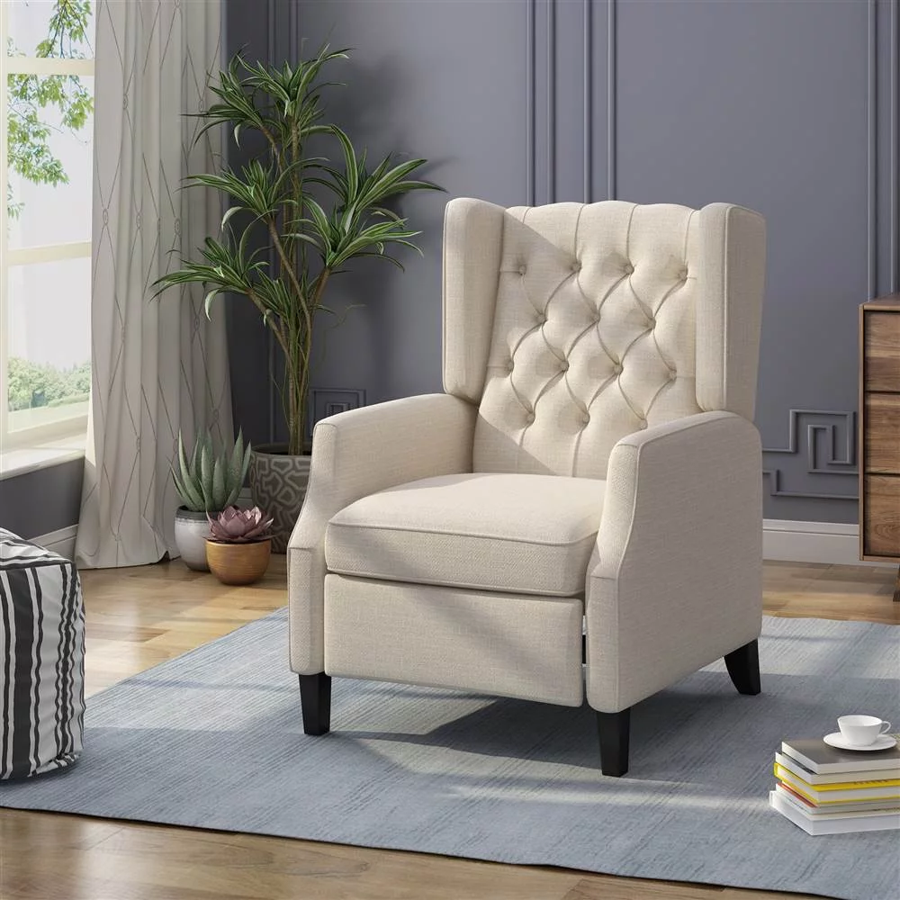 Keating Traditional Wingback Recliner
