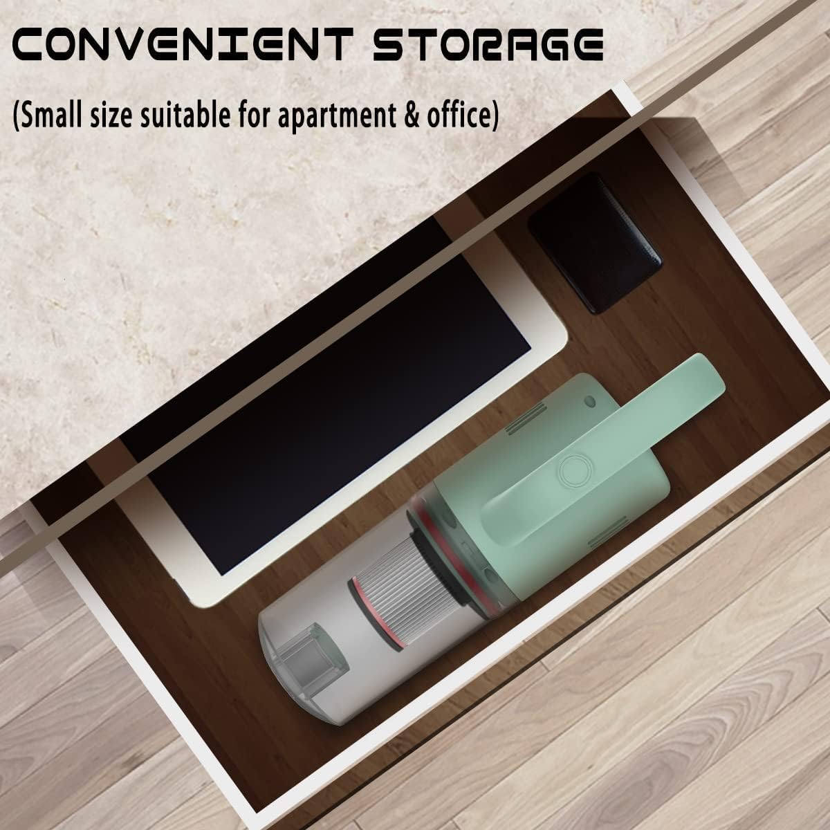Cordless Vacuum Cleaner Lightweight Vacuum and Steam Mop Cleaner For Hardwood Tile