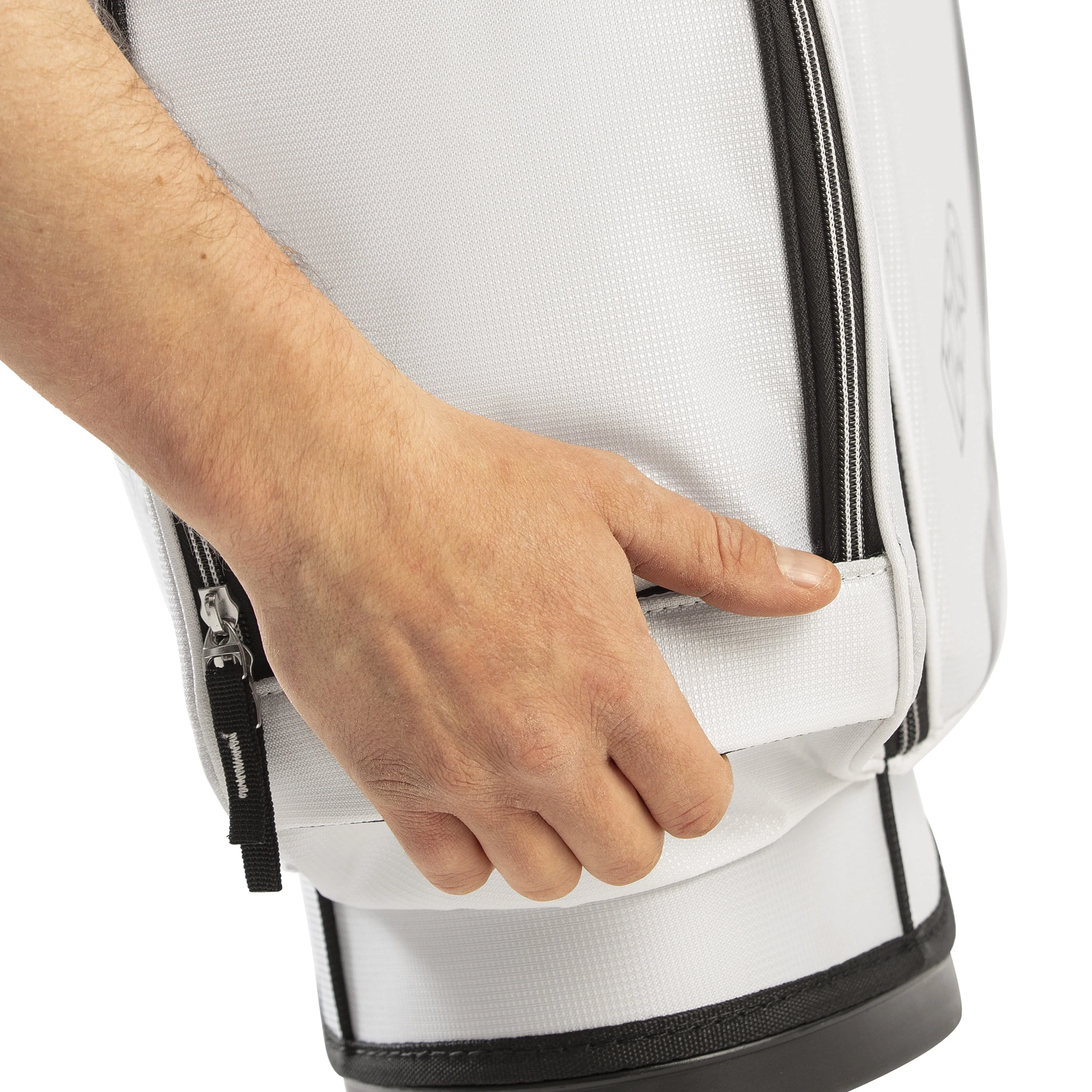 Izzo Golf Ultra-Lite Stand Bag - Grey/Lime