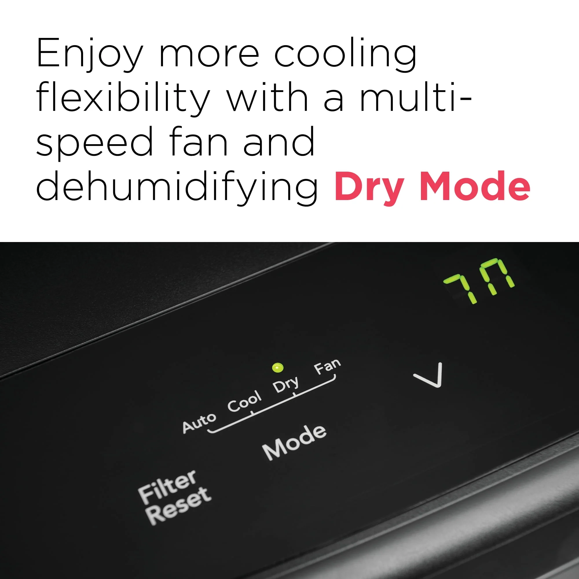 Frigidaire 8,000 BTU Portable Room Air Conditioner with Dehumidifier Mode