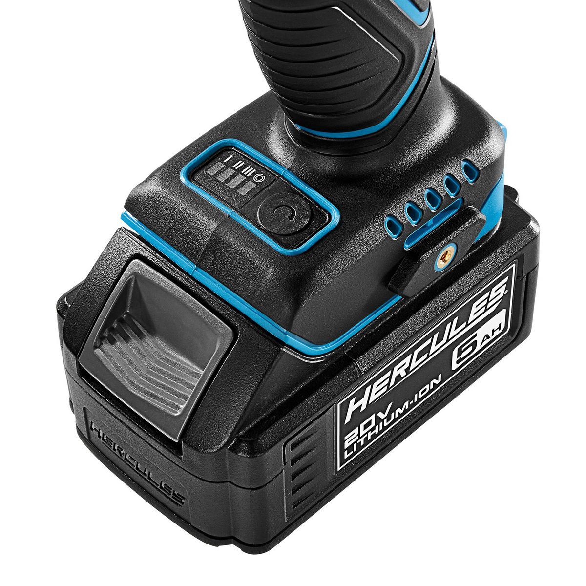 HERCULES 20V Brushless Cordless, 1/2 in. High-Torque Impact Wrench with Extended Anvil - Tool Only