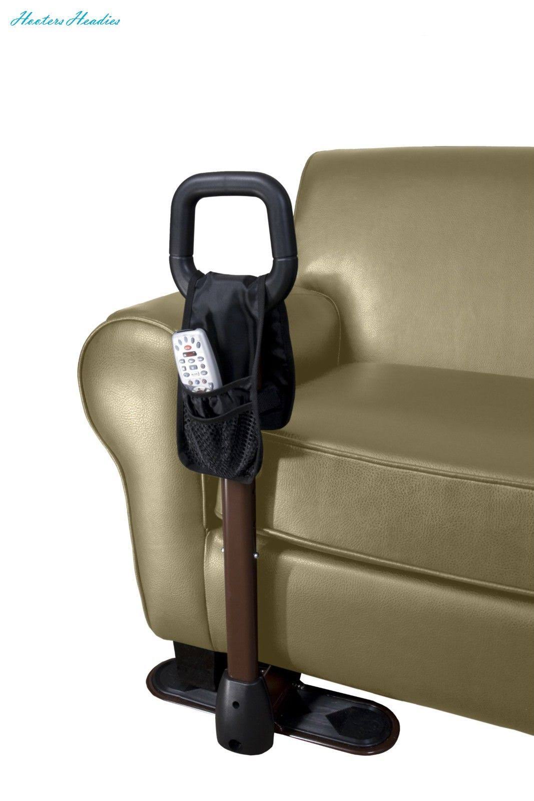 Stander CouchCane - Ergonomic Safety Support Handle + Adjustable Living Room Standing Aid for Chair Couch u0026 Lift Chair + Org