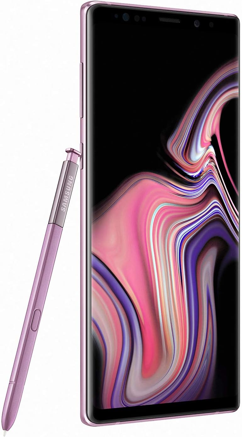 Samsung Galaxy Note 9 (SM-N960F/DS) 6GB / 128GB (Lavender Purple) 6.4-inches LTE Dual SIM (GSM ONLY, NO CDMA) Factory Unlocked - International Stock