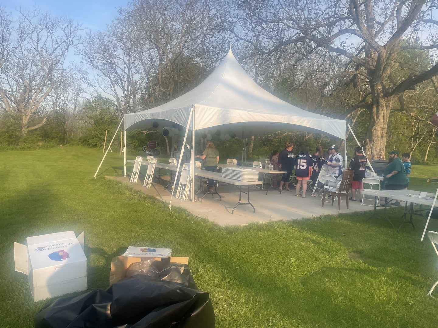 TentandTable High Peak Frame Outdoor Canopy Tent, White, 20 ft x 20 ft