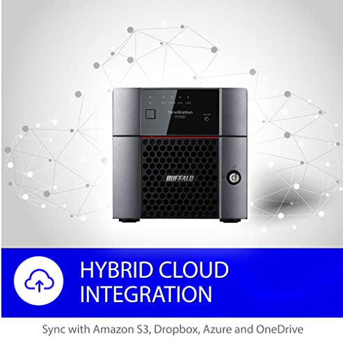 BUFFALO TeraStation 3220DN 2-Bay SMB 4TB (2x2TB) Desktop NAS w/Hard Drives Included Network Attached Storage