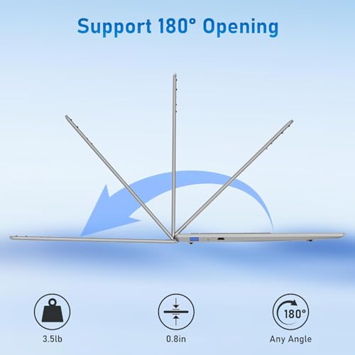 16 Inch Gaming Laptop, Laptop Computer 2025 Windows 11 Pro, 16GB RAM 512GB SSD, Intel 12th Gen N95 Processor(up to 3.4GHz), Backlit Keyboard, Fingerprint Unlock, FHD 1920 * 1200