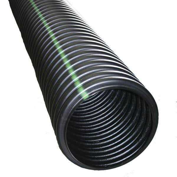 Advanced Drainage Systems Corrugated Drainage Pipe,100 ft. L,Solid - Shop Hardware Tools Online Store