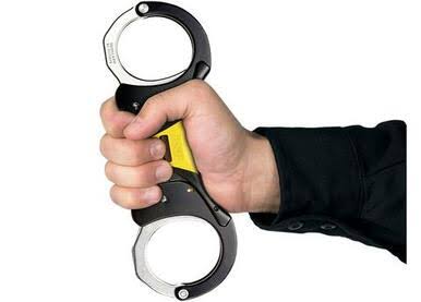 ASP identifier Rigid Ultra Handcuffs, Blue