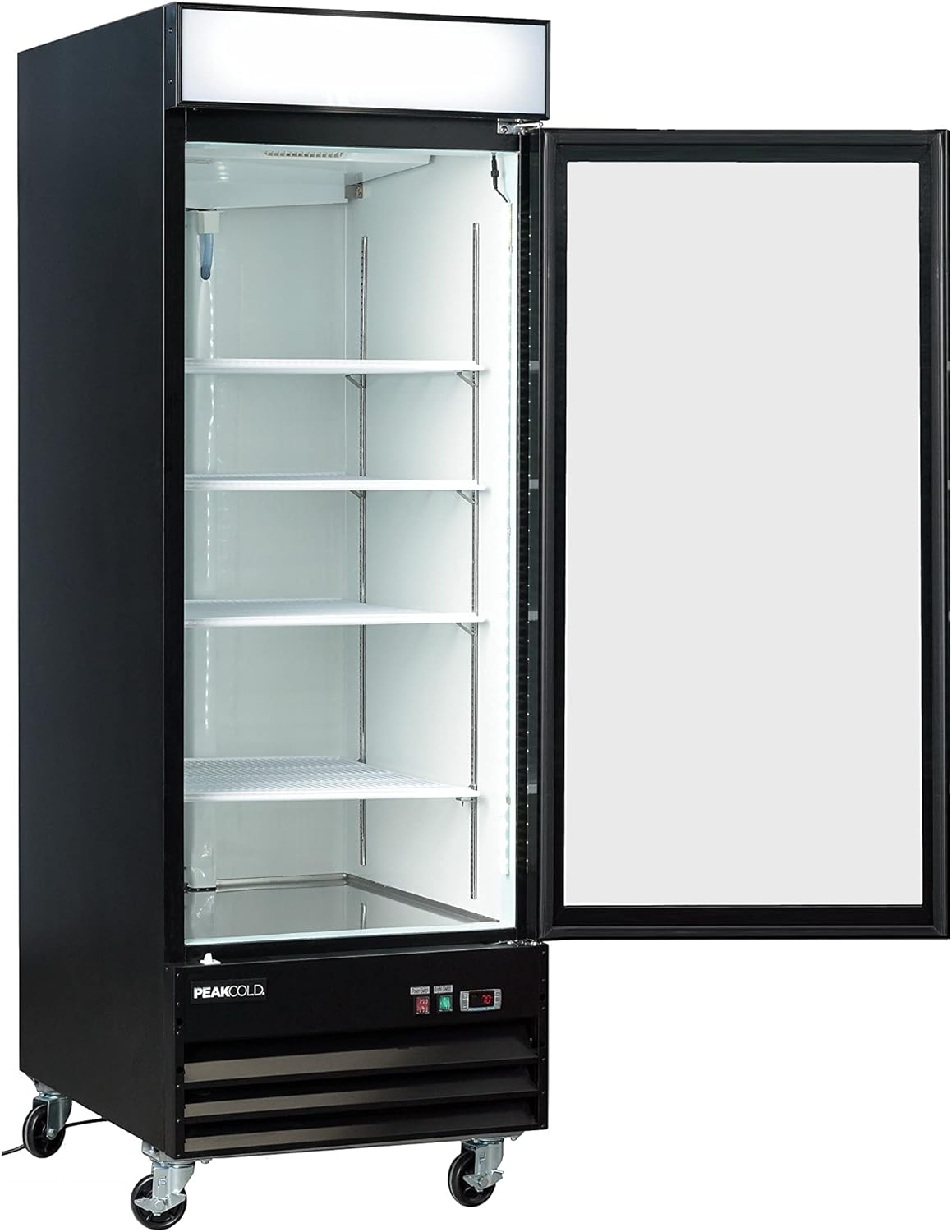 Retail Ice Cream Display Freezer & Frozen Treat Merchandiser; 23 Cubic Ft.