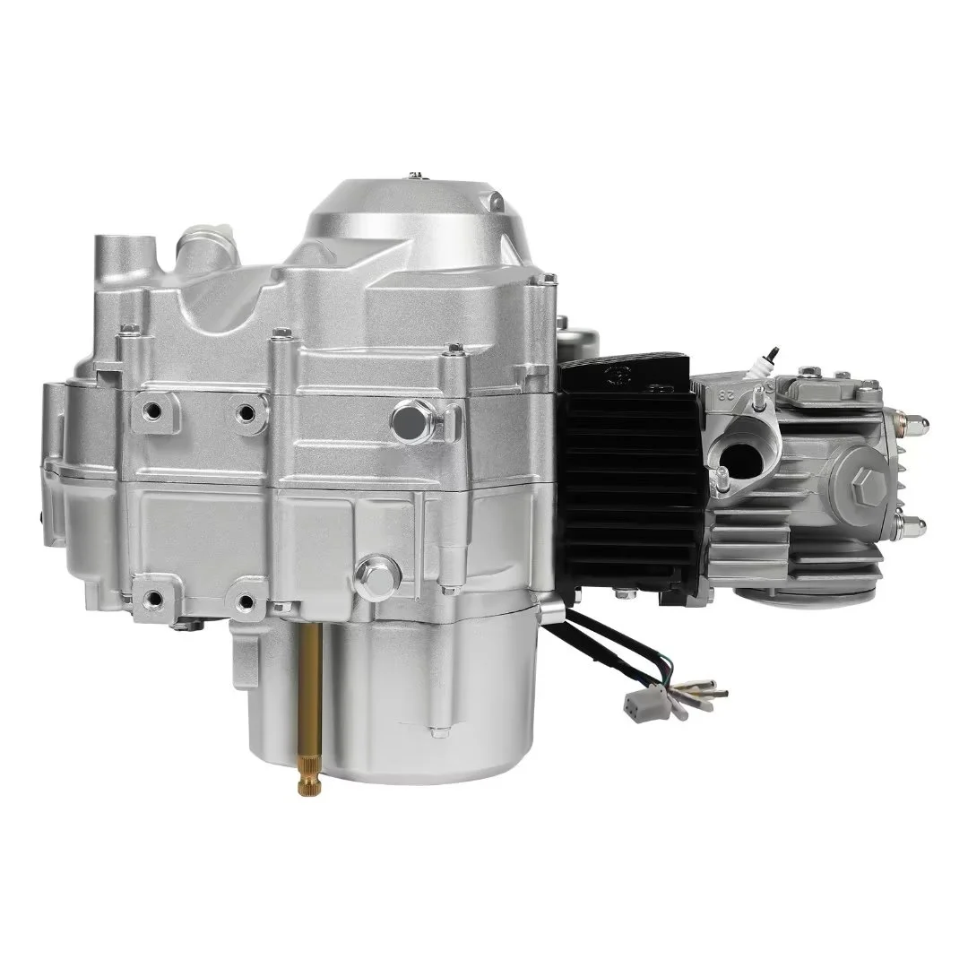 TFCFL 125cc Engine 4 Stroke Motor 3 Speed Reverse Semi Auto for ATV Quad Bike Buggy 4 Wheeler B Lawn Mower Engine